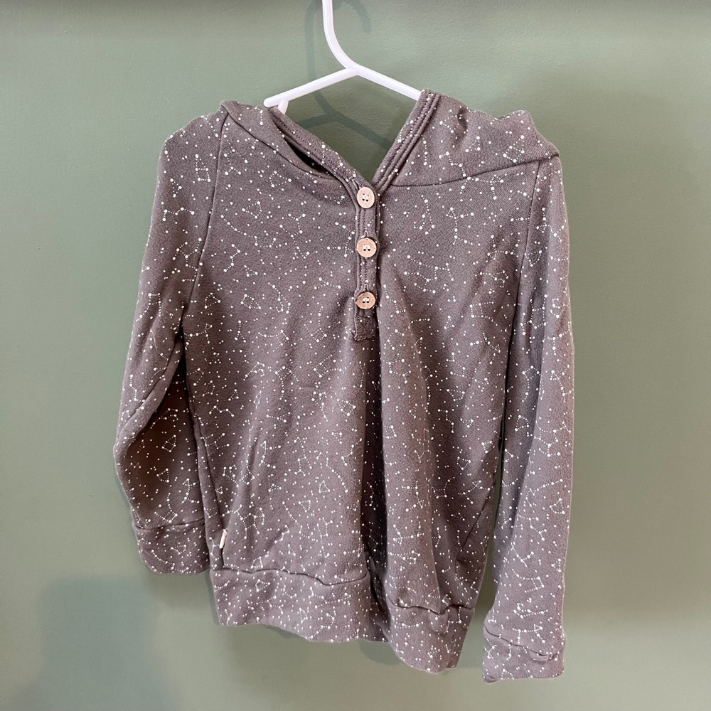 Childhoods Clothing Kids Gray Constellation Hoodie Size 6‎ 7